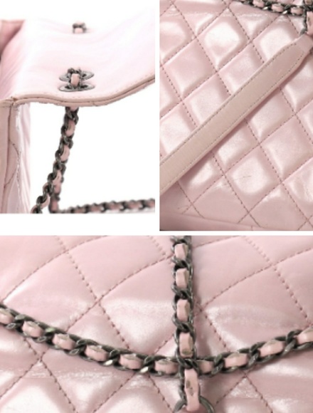 Auth CHANEL Metallic Pink MORE PHOTOS - Picture 5 of 8